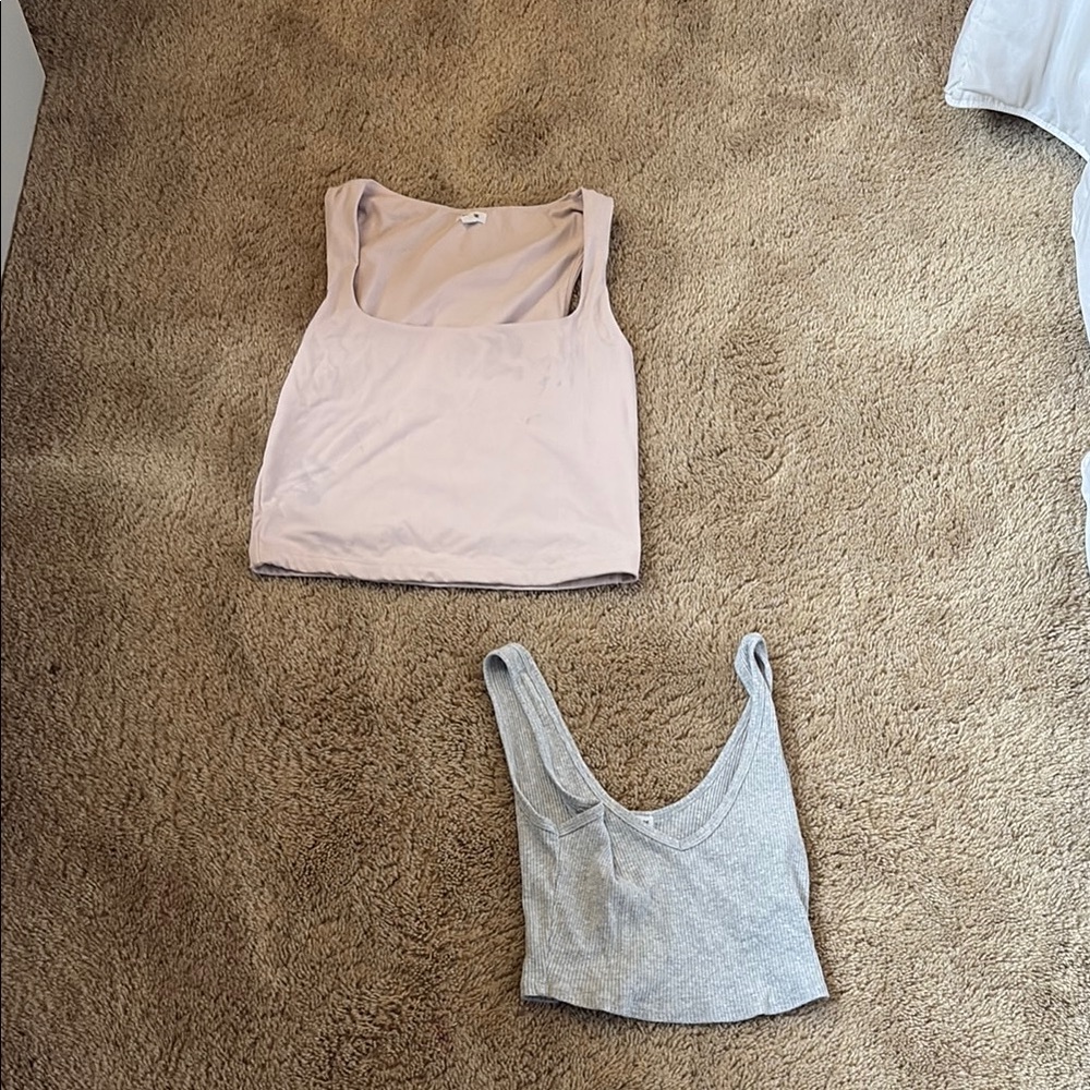 Womens pink crop top